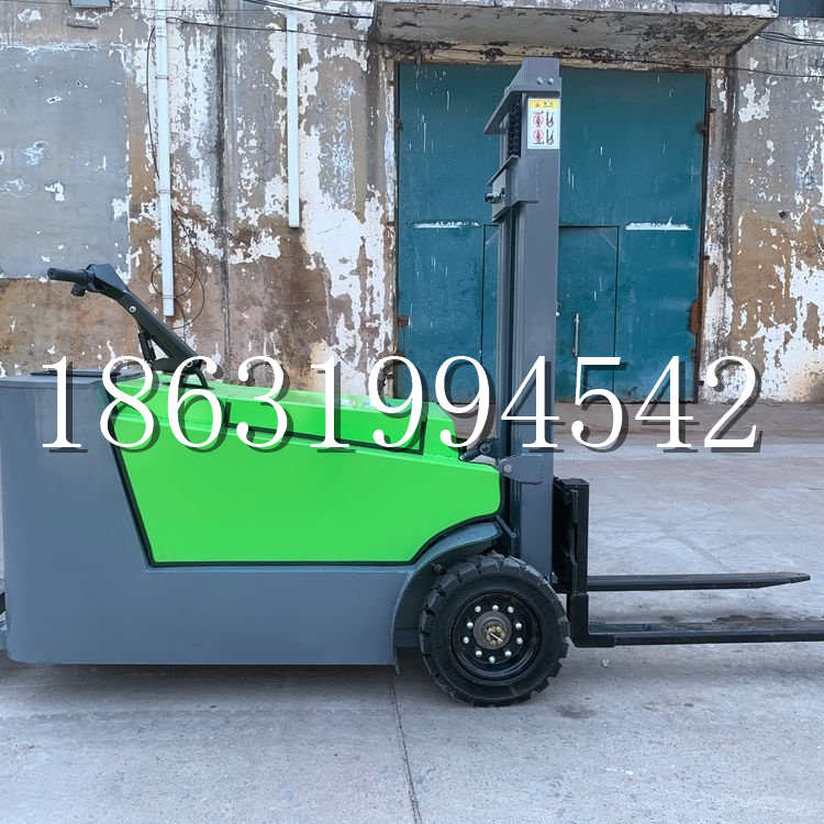 英吉沙县小型电动叉车1吨2吨步行站驾式电瓶堆高充电装卸车液压升降车铲车